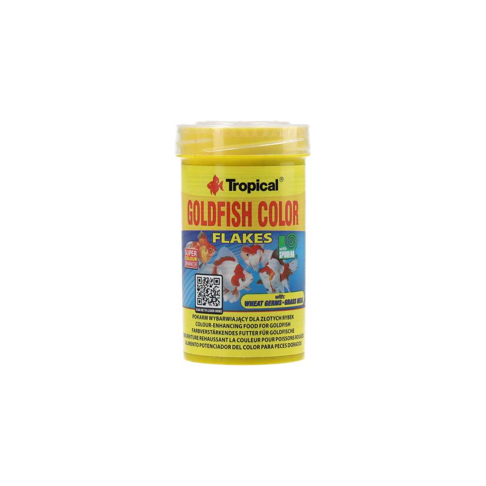 Tropical Goldfish Colour Enhancing Flakes