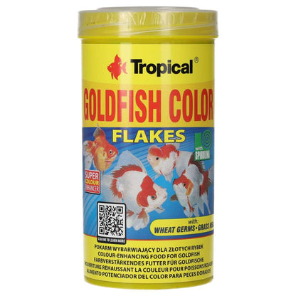 Tropical Goldfish Colour Enhancing Flakes