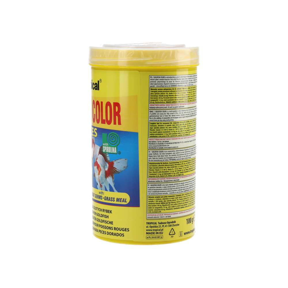 Tropical Goldfish Colour Pellets