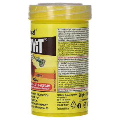 Tropical Supervit Flake Food 100ml / 20g