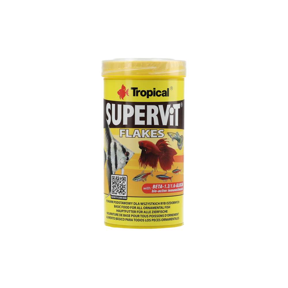 Tropical Supervit Flake Food 250ml / 50g