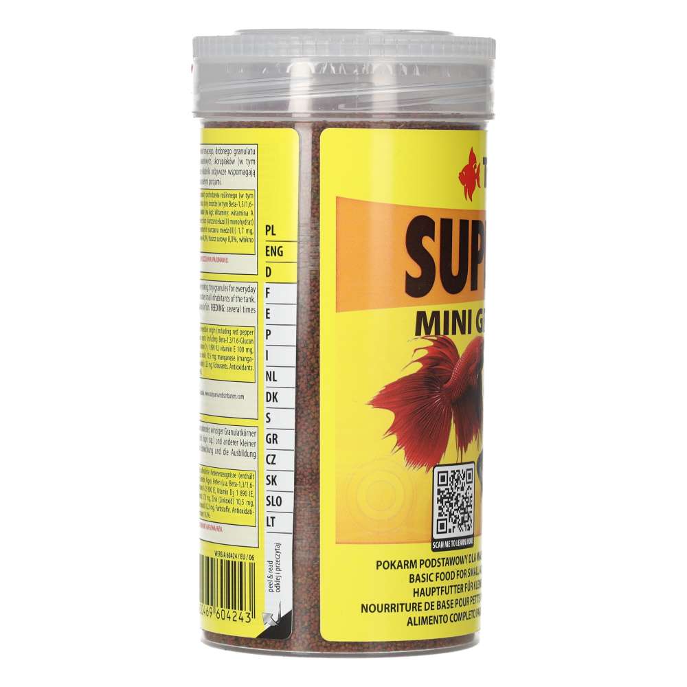 Tropical Supervit Mini Granulat 250ml / 162.5g Fish Food