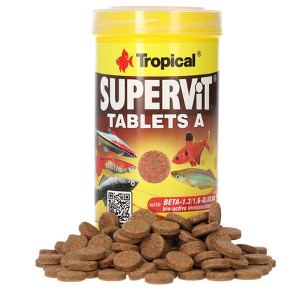 Tropical Supervit Tablets A 250ml / 150g — 340 Adhesive Tablets