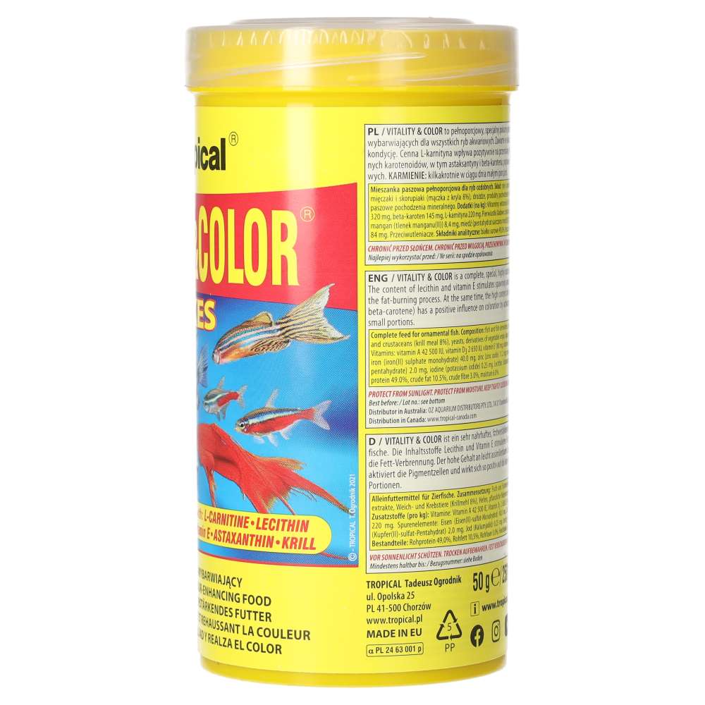 Tropical Vitality&Color 250ml/50g
