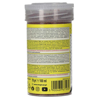 Tropical Nanovit Granulat Sinking Granule Fish Food 100ml/70g