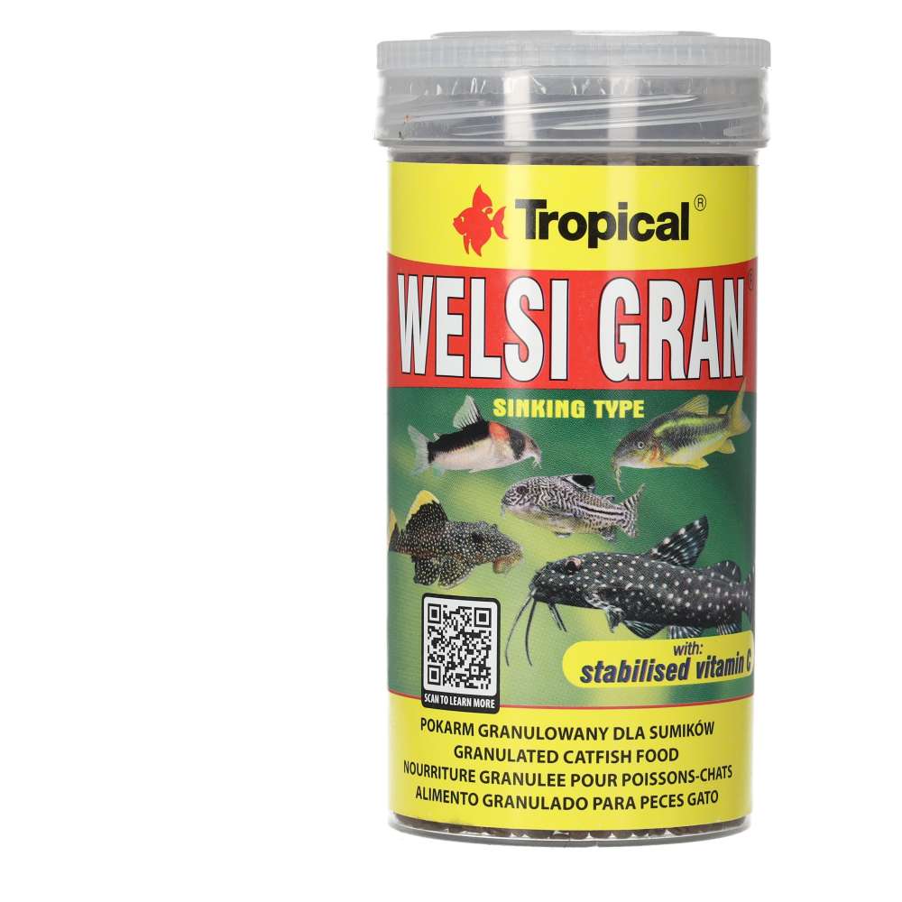 Tropical Welsi Gran Sinking Granules 250ml / 162.5g