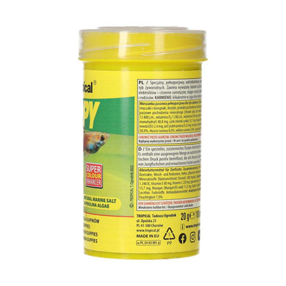 Tropical Guppy Fish Flakes