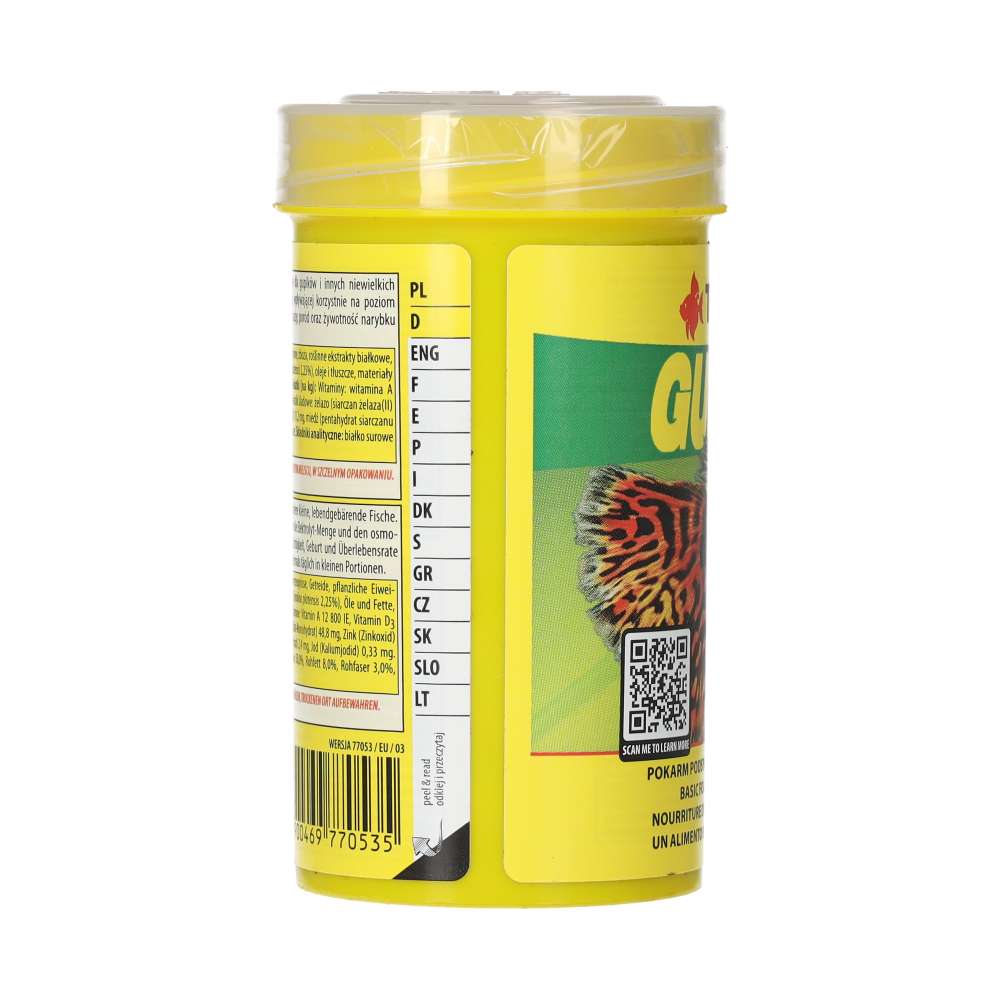 Tropical Guppy Fish Flakes