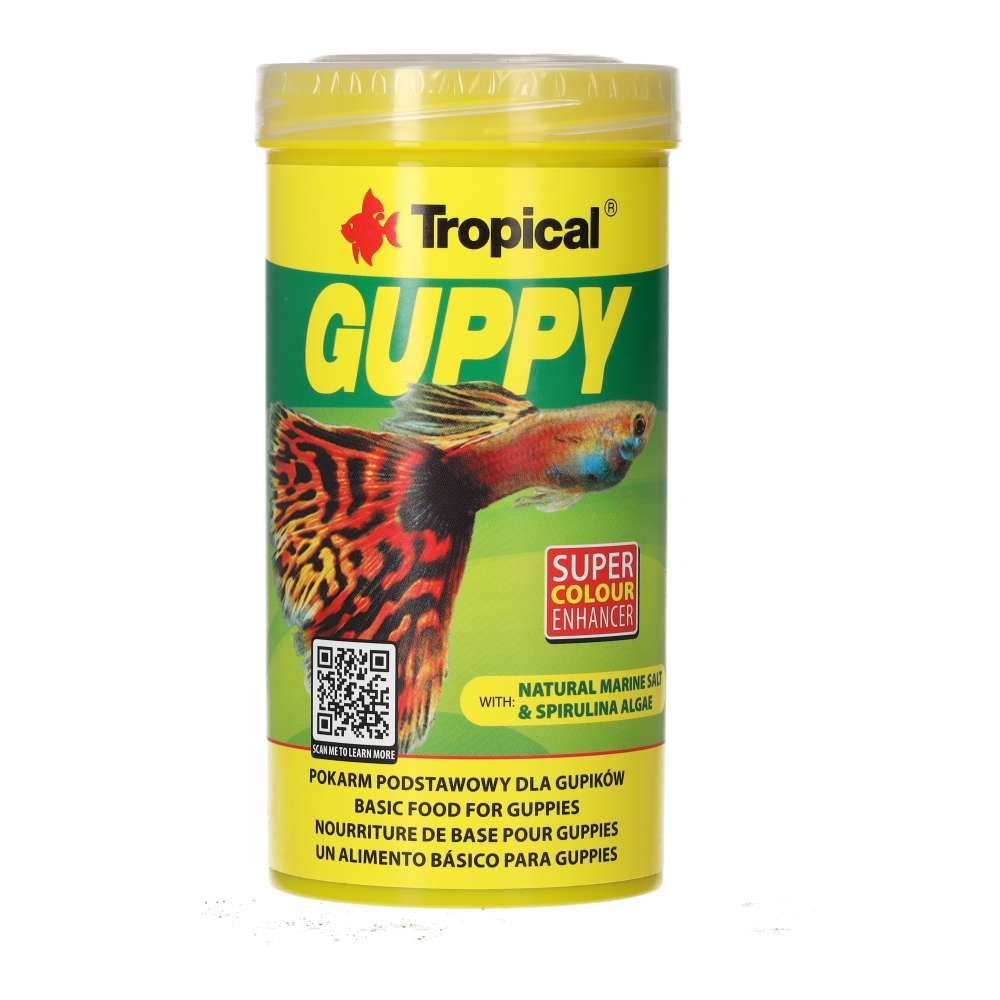 Tropical Guppy Flake Food 250ml / 50g