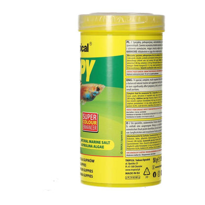 Tropical Guppy Flake Food 250ml / 50g