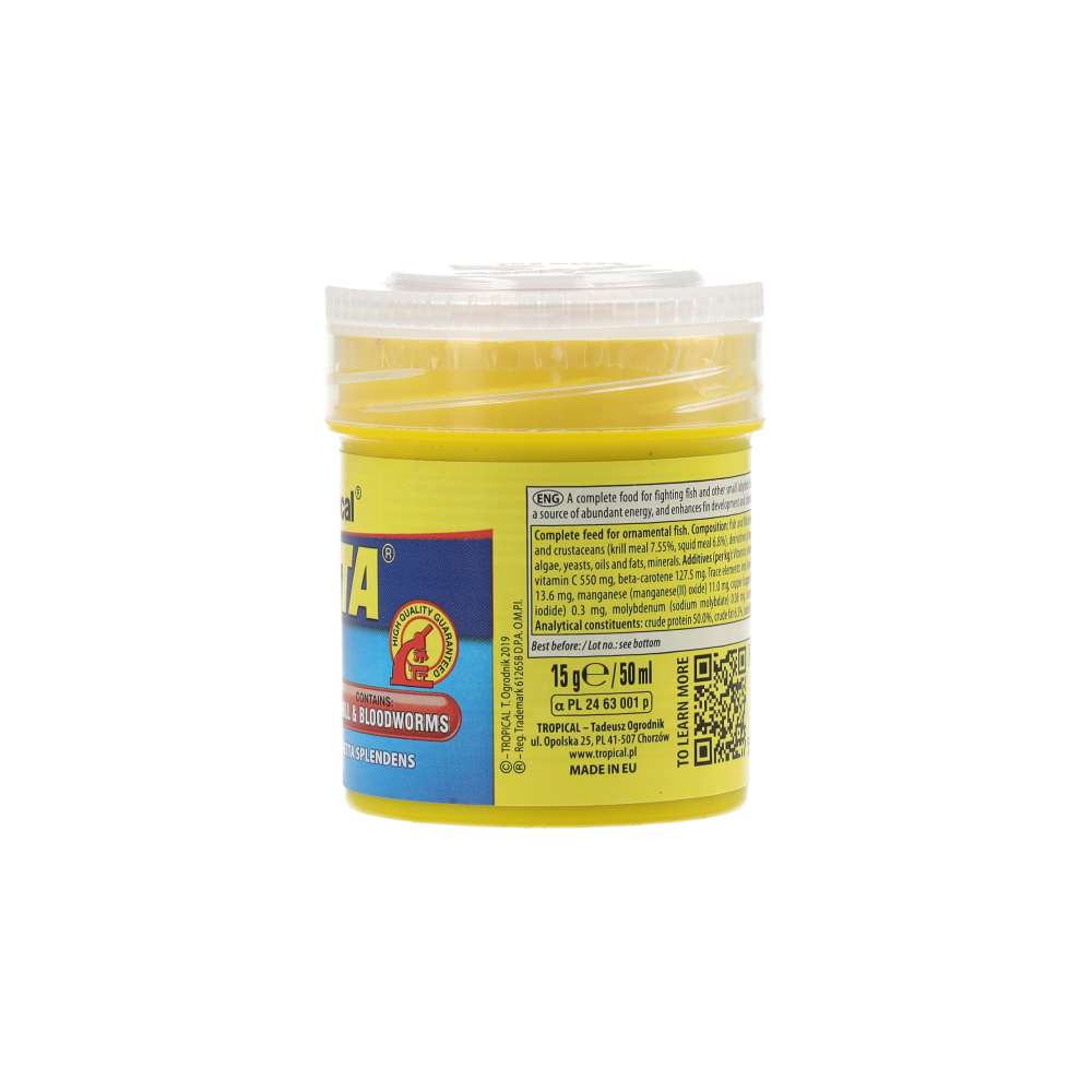 Tropical Betta fish flakes