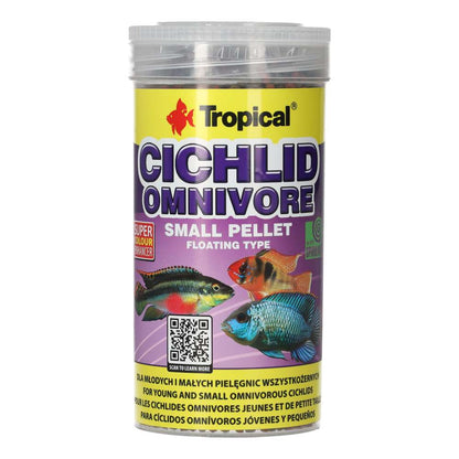 Tropical Cichlid Omnivore Small Pellet