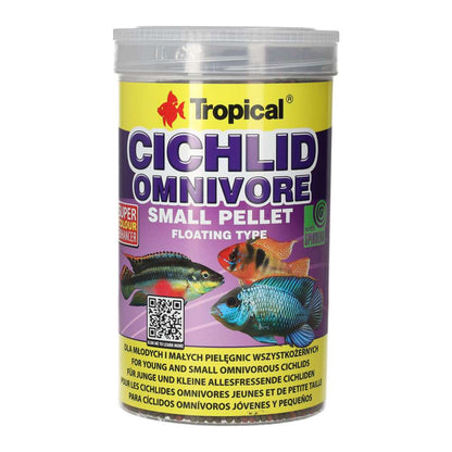 Tropical Cichlid Omnivore Small Pellet