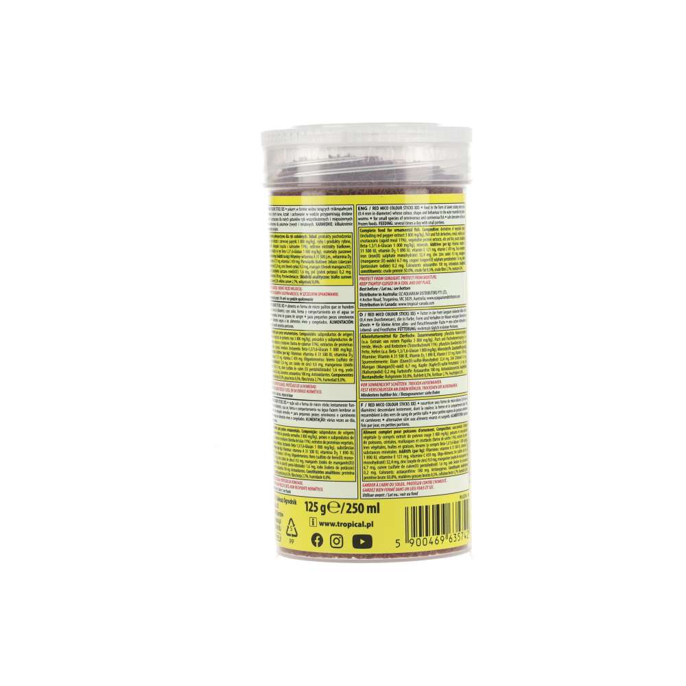 Tropical Red Mico Colour Sticks XXS