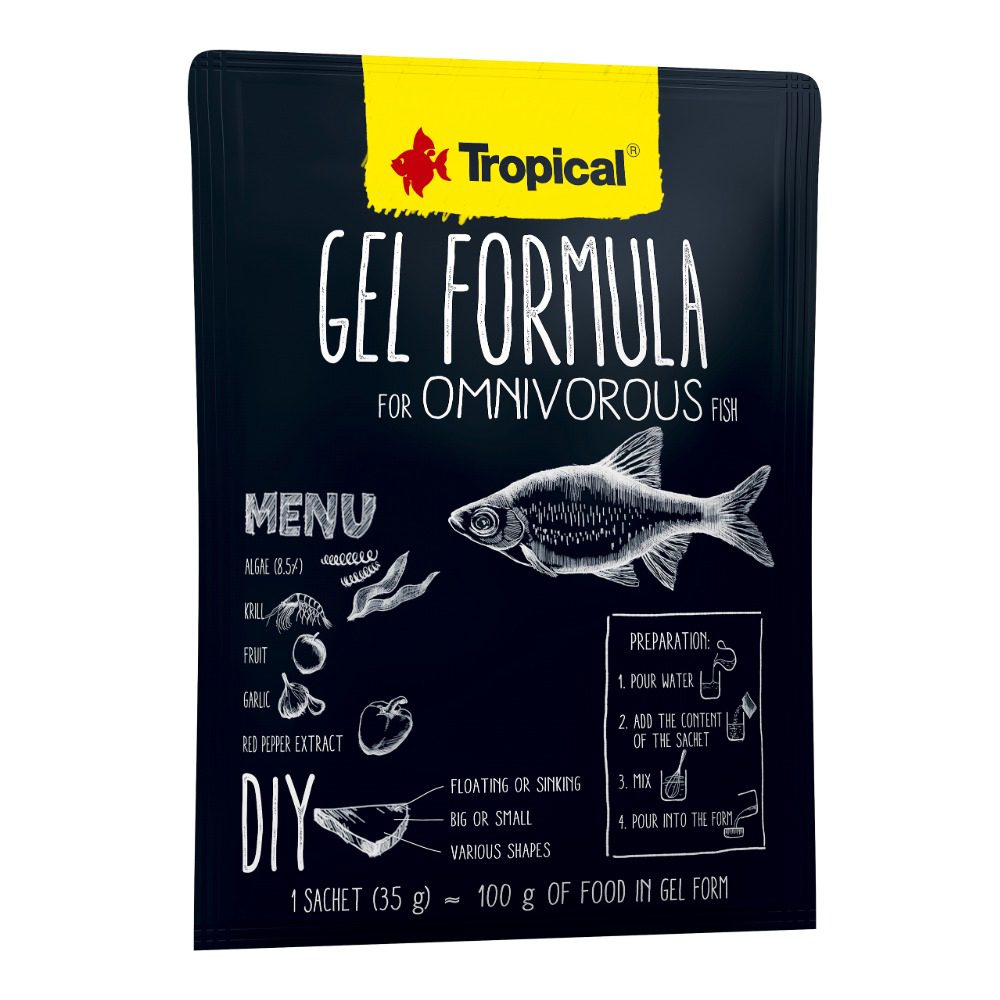 Tropical Gel Formula For Omnivorous Fish 35g