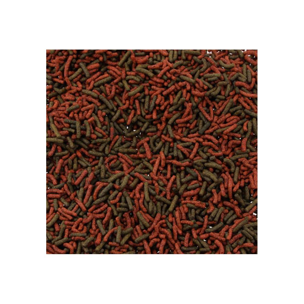 Tropical Cichlid Red & Green Medium Sticks
