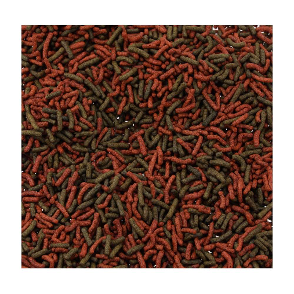 Tropical Cichlid Red & Green Medium Sticks