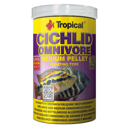 Tropical Cichlid Omnivore Medium Pellet