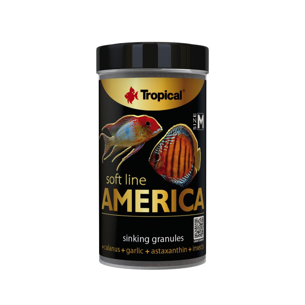 Tropical Soft Line America Pellet Food Size M 60g