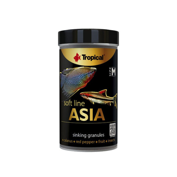Tropical Soft Line Asia Pellet Food Size M 60g