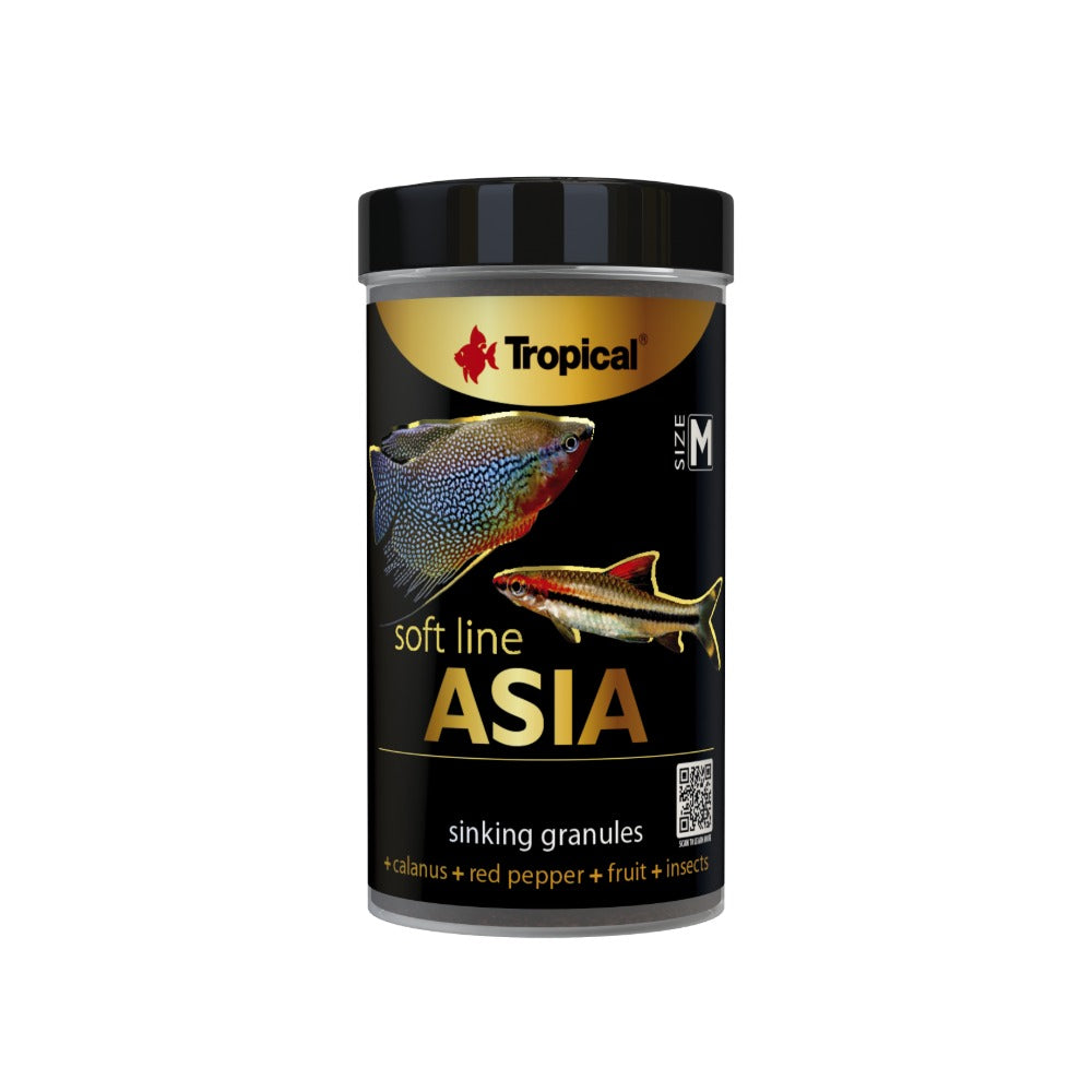 Tropical Soft Line Asia Pellet Food for Reptiles – Size M 60g
