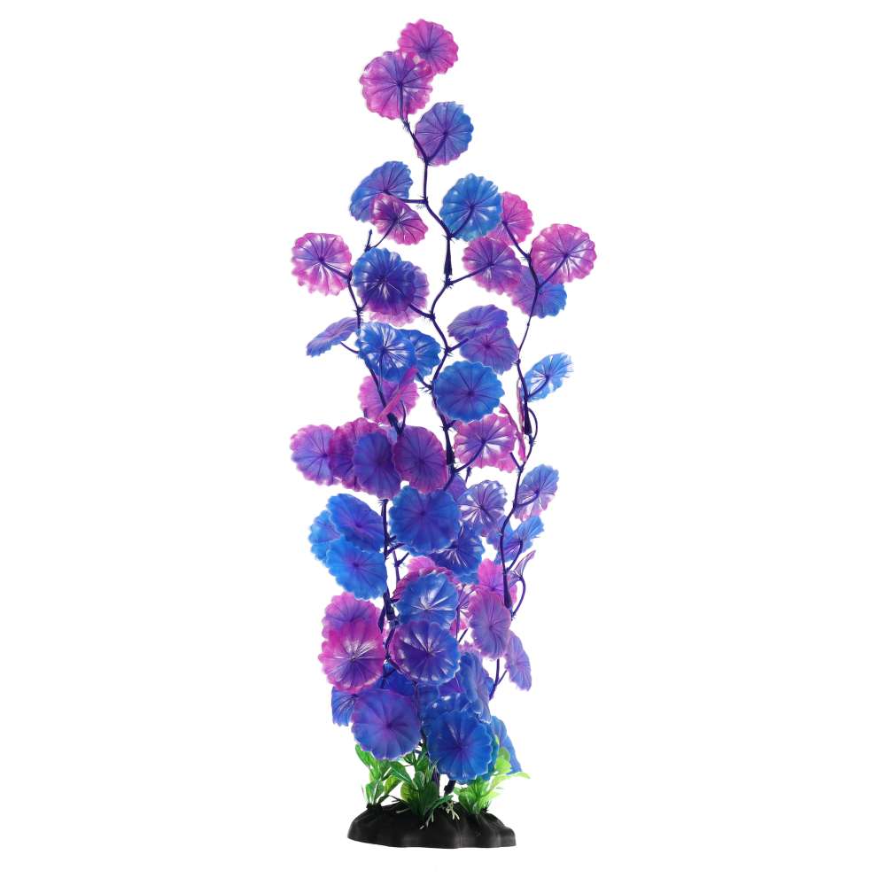 Artificial Purple Moneywort Aquarium Plant | Fish Tank Décor