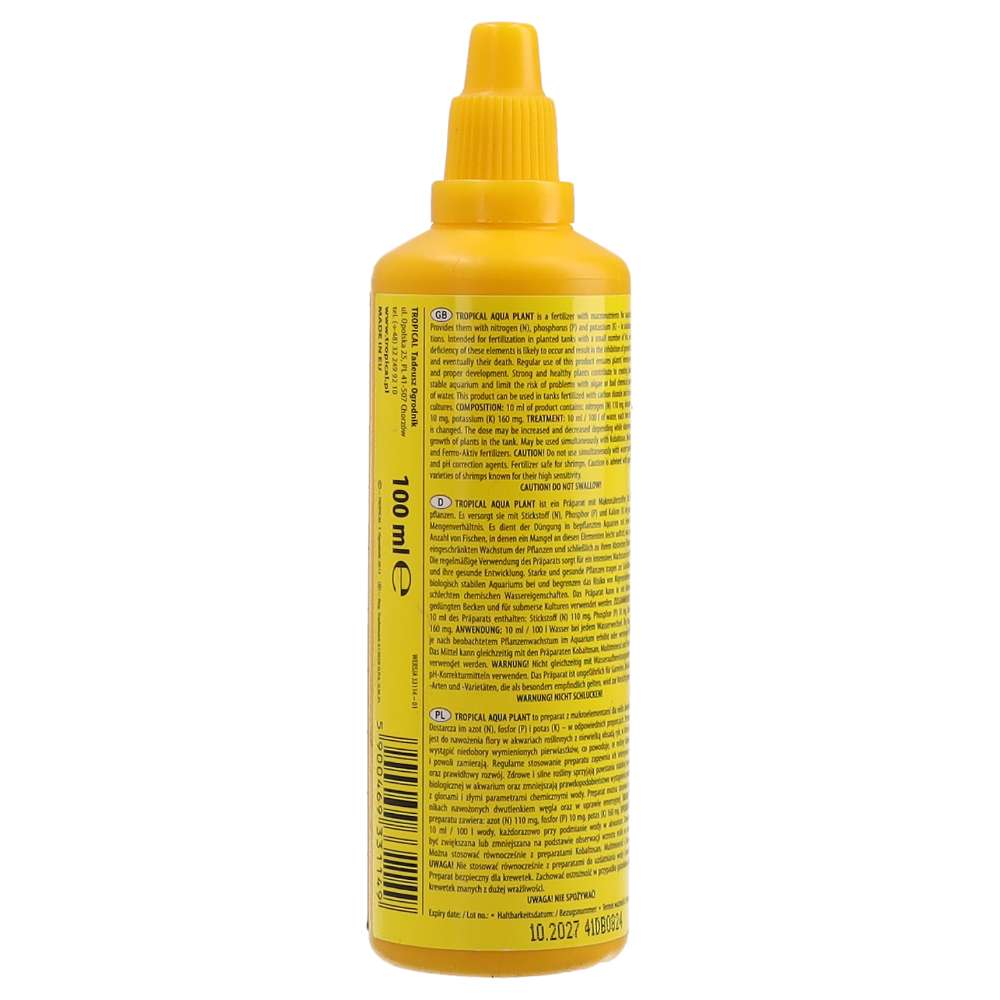 Tropical Aqua Plant Liquid Fertiliser 100ml