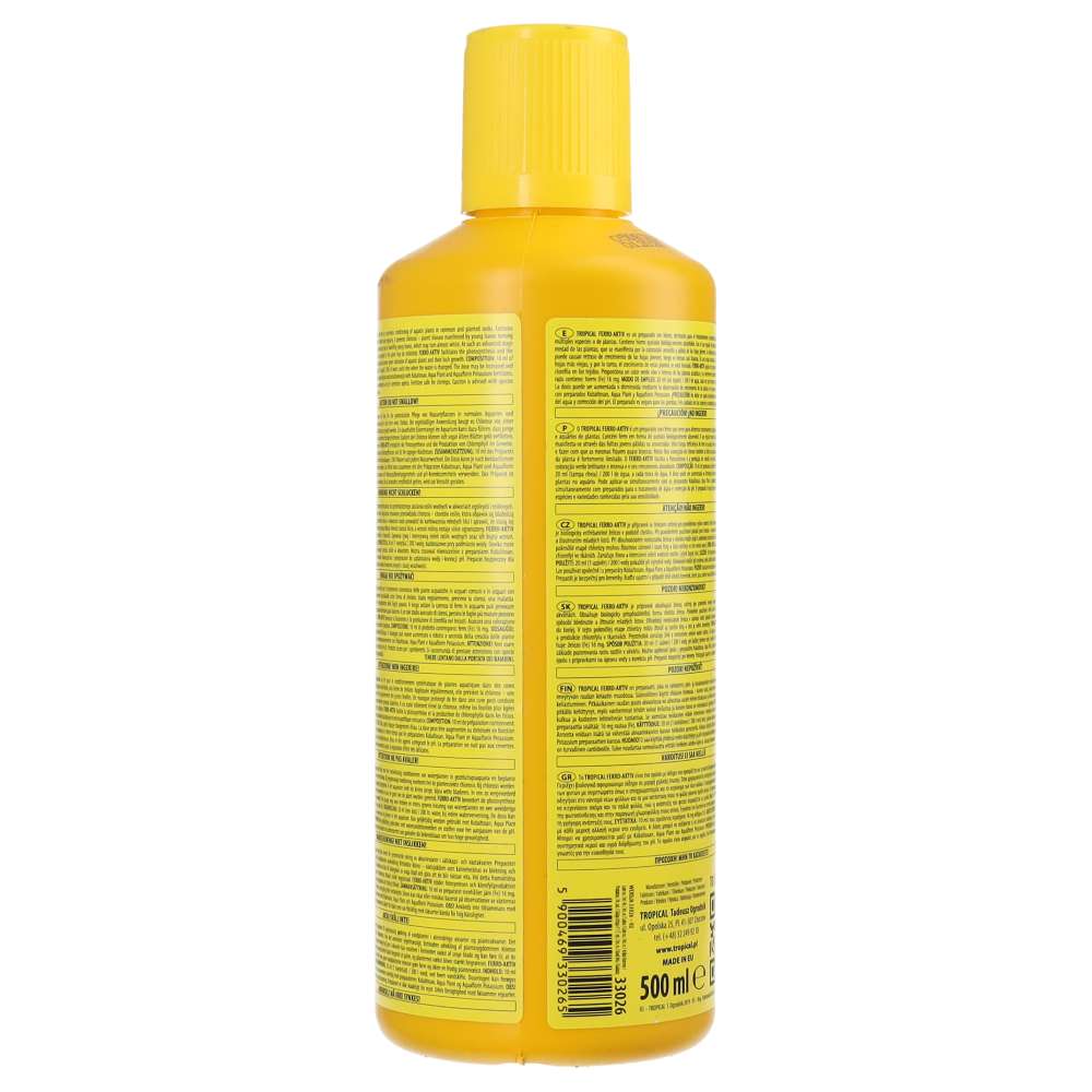 Tropical Ferro-Aktiv Iron Fertiliser for Aquatic Plants 500ml