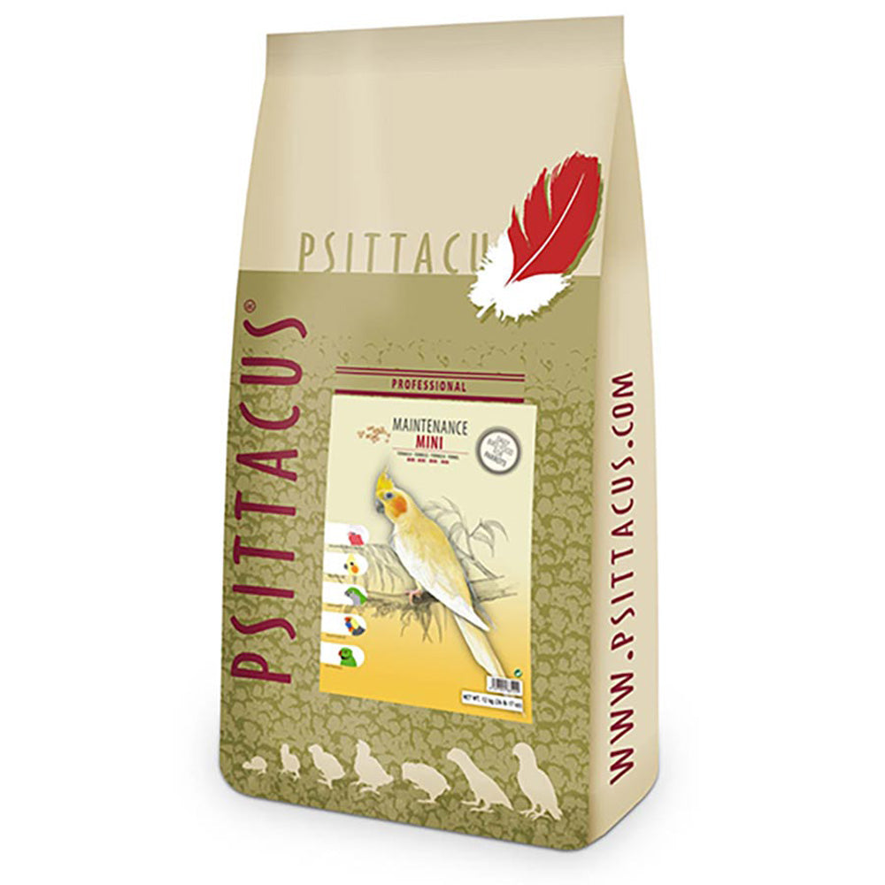 Psittacus Mini Complete Pellet Diet for Small Parrots 12kg