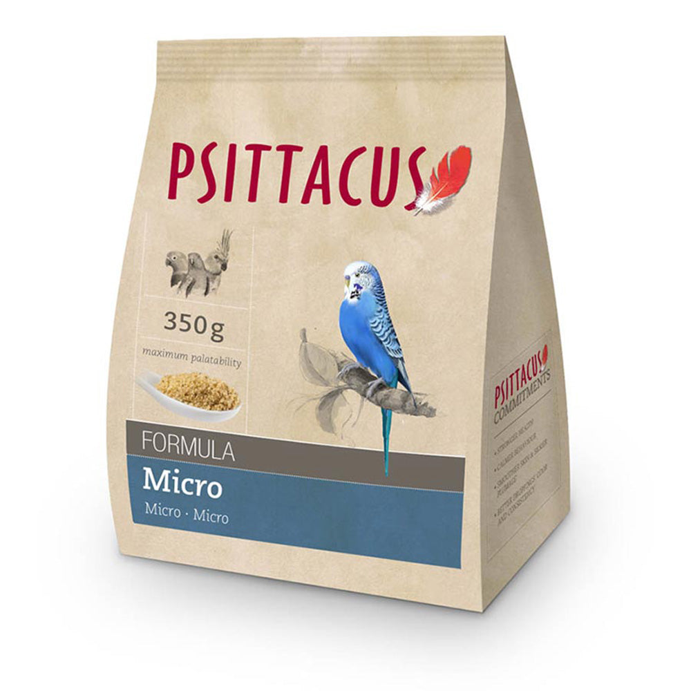 Psittacus Micro Complete Pellet Diet for Small Parrots 350g
