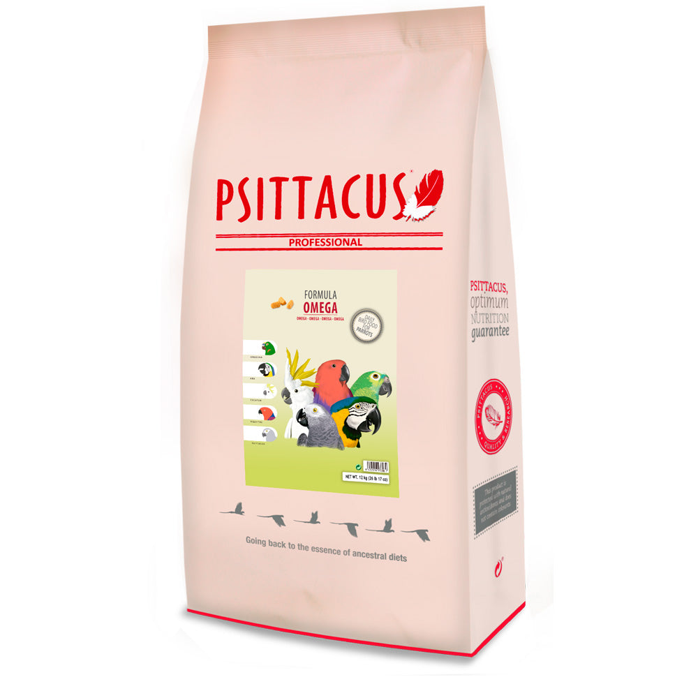 Psittacus Omega Complete Parrot Pellet Diet 12kg