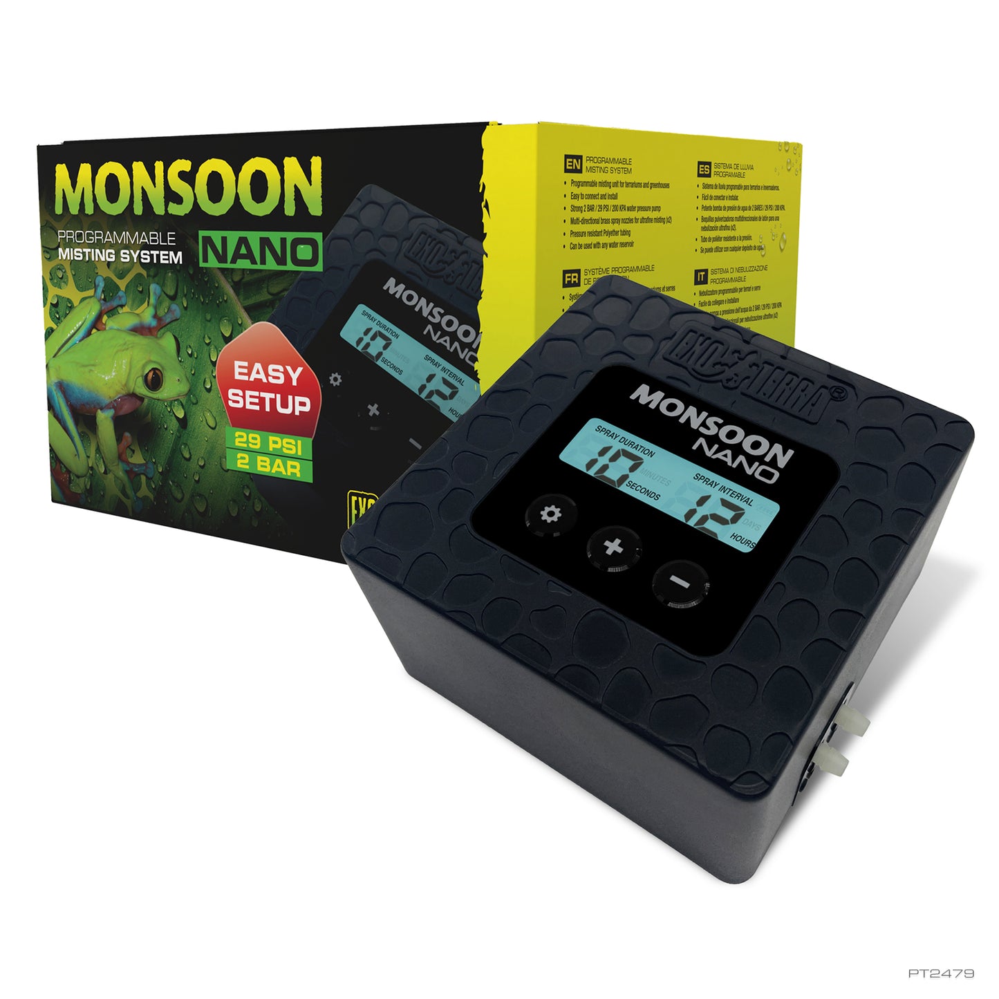 Exo Terra Monsoon Nano Mist System | Programmable Terrarium Misting