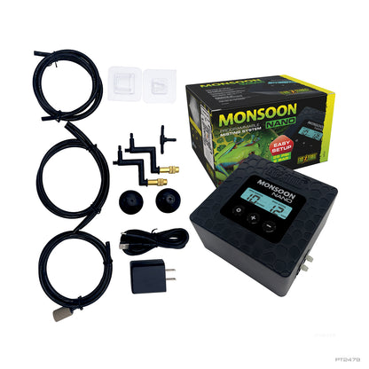 Exo Terra Monsoon Nano Mist System | Programmable Terrarium Misting