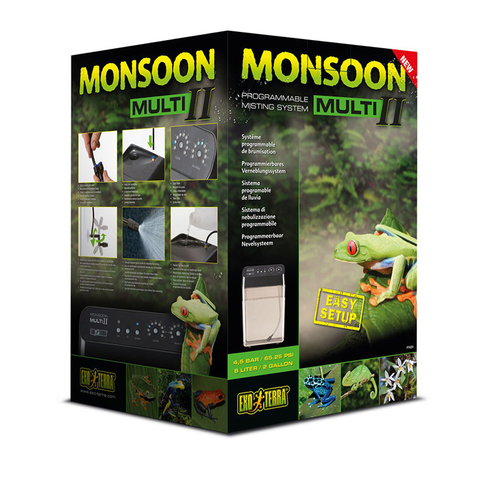 Exo Terra Monsoon Multi II Misting System PT4201 | Reptile Vivarium