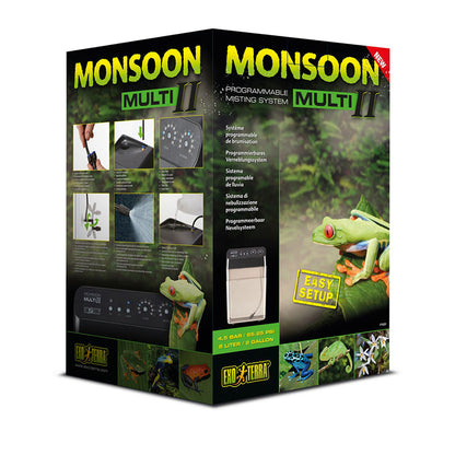 Exo Terra Monsoon Multi II Misting System PT4201 | Reptile Vivarium