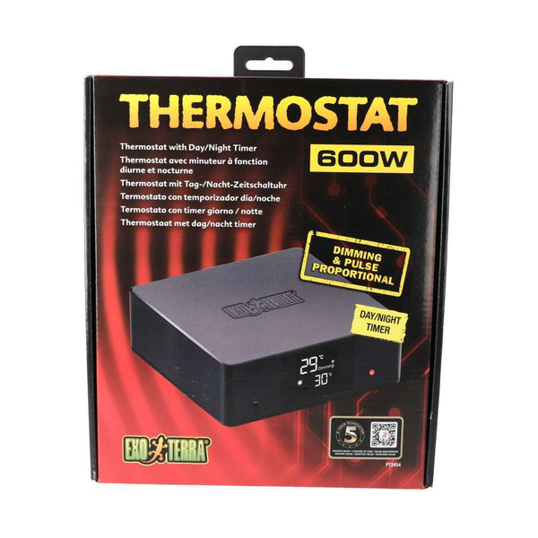 Exo Terra Thermostat 600w with Day/Night Timer