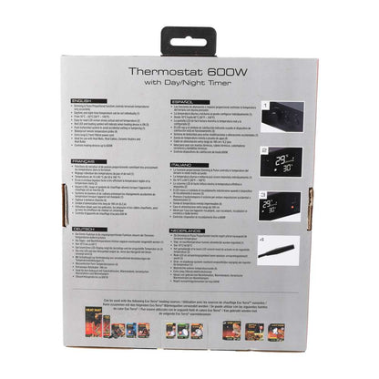 Exo Terra Thermostat 600w with Day/Night Timer
