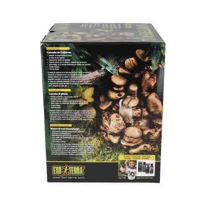 Exo Terra Waterfall Pebble Design Small PT2910 | Vivarium Water Feature