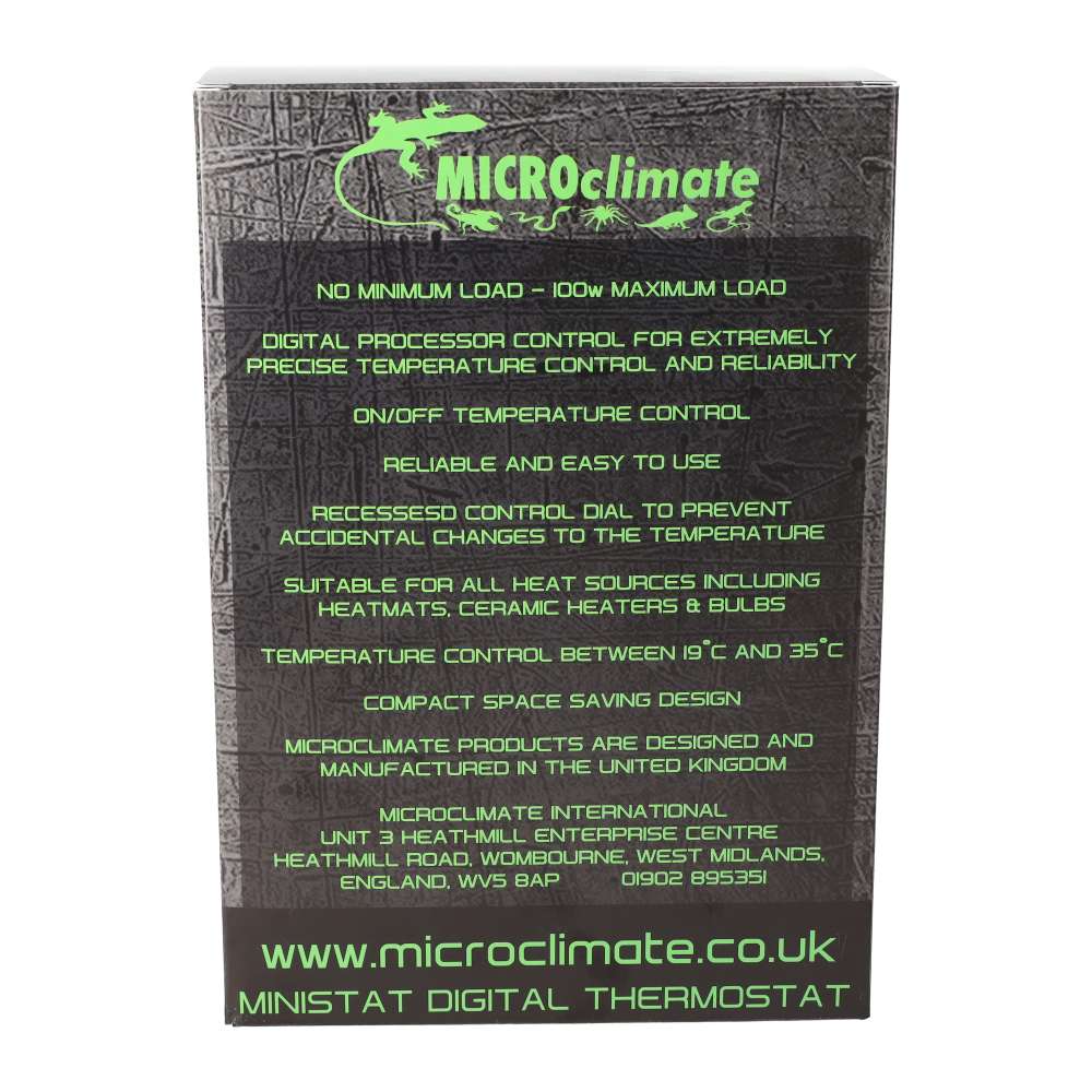 Microclimate Ministat On-Off Thermostat 100w