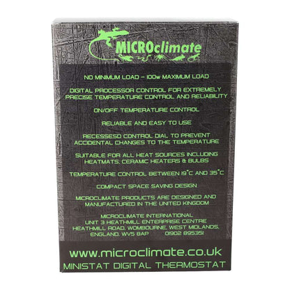 Microclimate Ministat On-Off Thermostat 100w