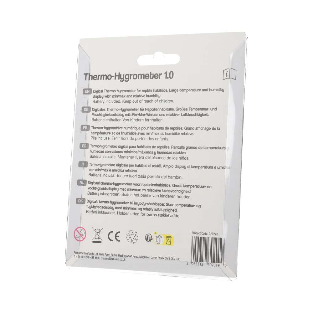 ProRep Thermo-Hygrometer 1.0