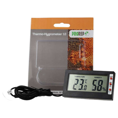 ProRep Thermo-Hygrometer 1.0 | Vivarium Temperature & Humidity Monitor