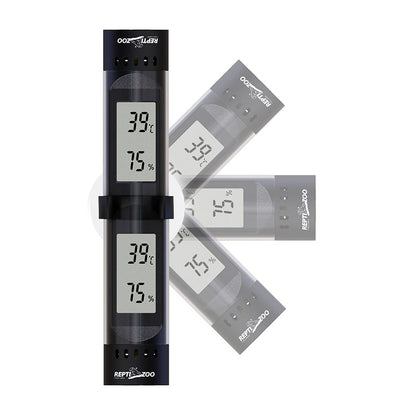 ReptiZoo Digital Thermo-Hygrometer With Alarm | Vivarium Monitor