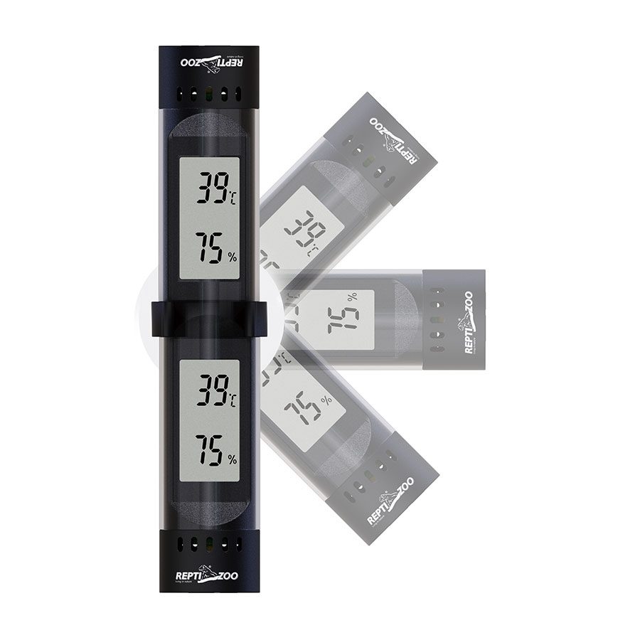 ReptiZoo Digital Thermo-Hygrometer With Alarm