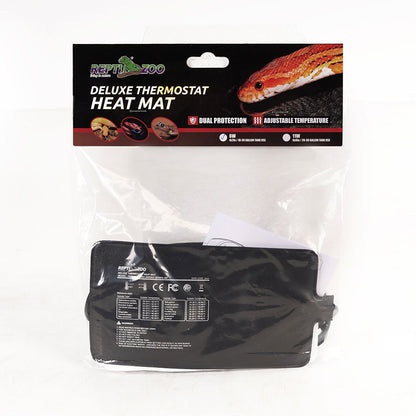 ReptiZoo Deluxe Thermostat Heat Mat 6W 100x178mm | Reptile Vivarium