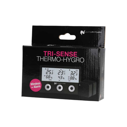 White Python Wireless Tri-Sense Thermo/Hygrometer