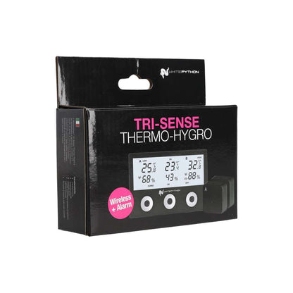 White Python Wireless Tri-Sense Thermo/Hygrometer