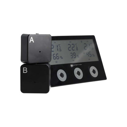 White Python Wireless Tri-Sense Thermo/Hygrometer