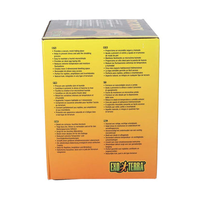 Exo Terra Big Rock Small Ceramic Cave with Lid PT3192 | Reptile Hide