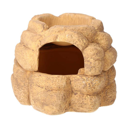 Exo Terra Big Rock Medium Ceramic Cave with Lid PT3193